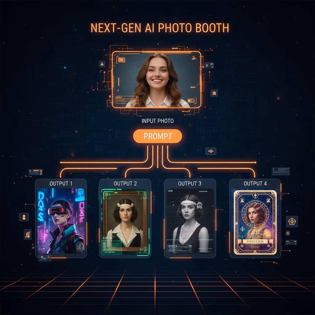 next gen photo booth Next-gen AI Photo Lab | SOCAL next gen photo booth