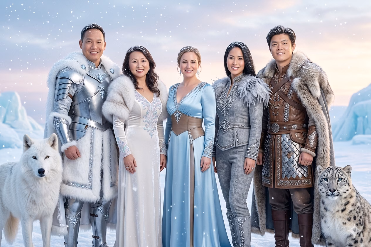 AI Photo Booth Skirball Cultural Center: Planning Guide - Lucky Frog Photo Marketing Arctic Fantasy'