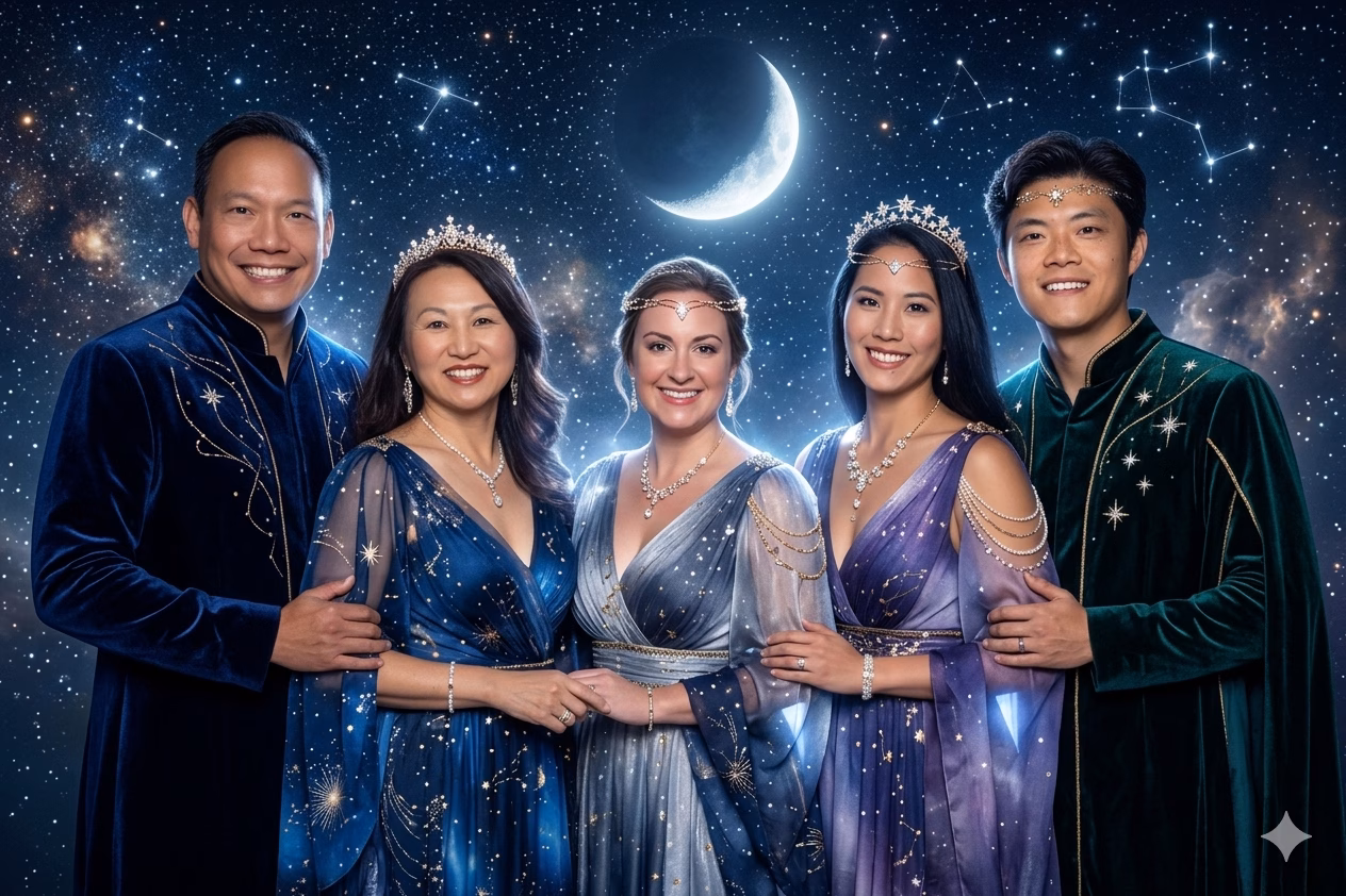 A.I. Artificial Intelligence Photo Booth Rental in Los Angeles - Lucky Frog Photo Booth | Corporate Event Rentals Celestial Royalty