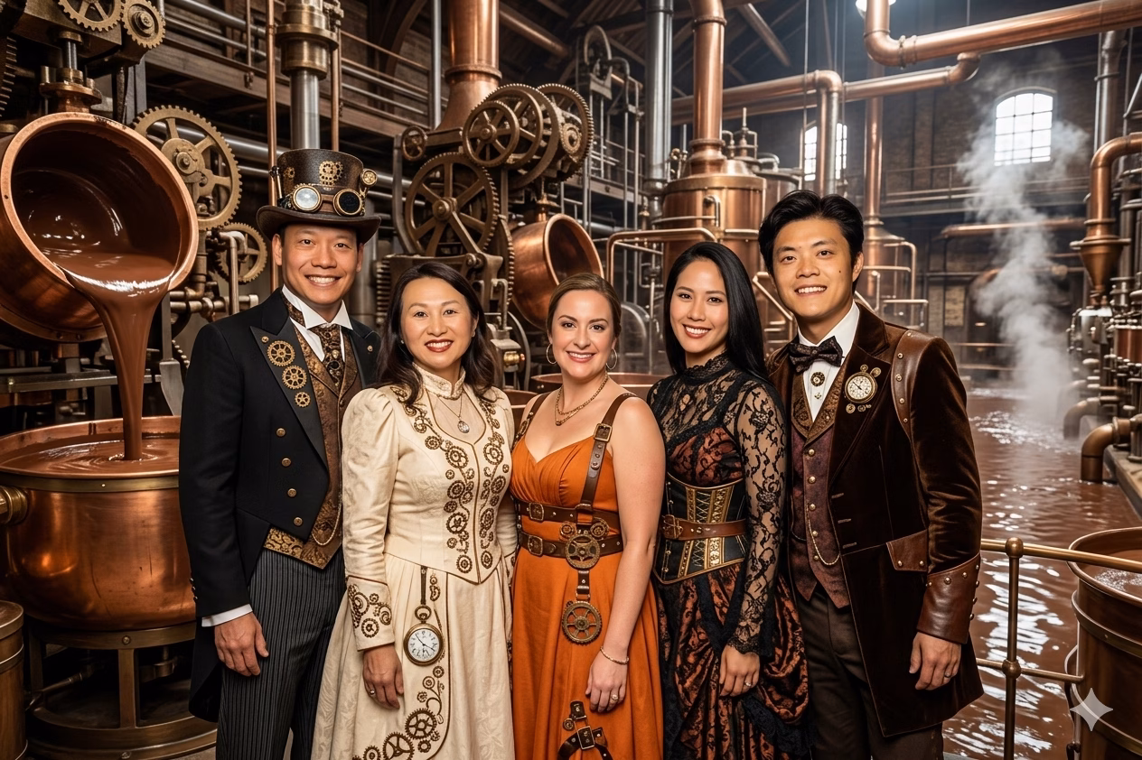 AI Photo Booth Rental Terranea Resort: A Smart Planning Guide - Lucky Frog Photo Marketing Chocolate Steampunk