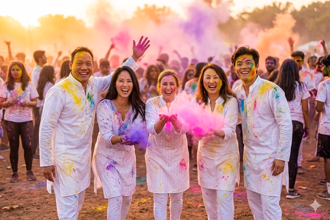 Luxury Photo Booth Rental Beverly Hills: A Decision Maker’s Guide - Lucky Frog Photo Marketing Holi Indian Celbration
