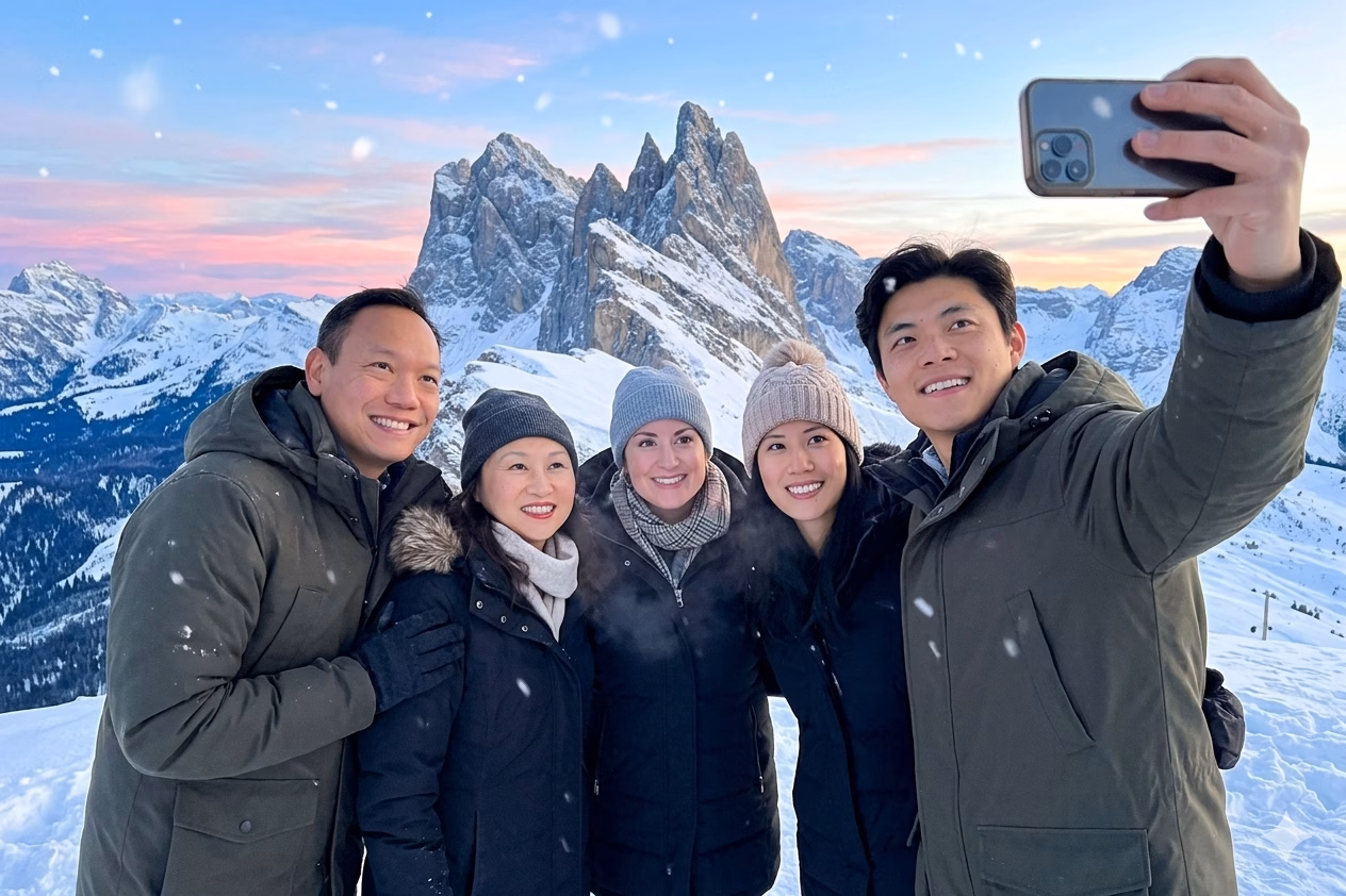 AI Photo Booth Rental Vibiana: A Smart Planning Guide - Lucky Frog Photo Marketing Summit Sunset Selfie