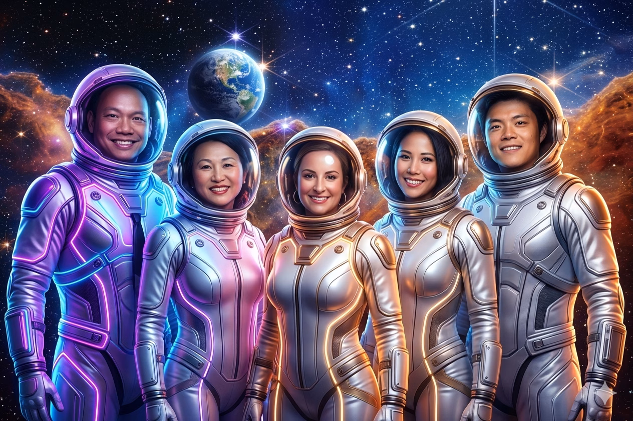 AI Photo Booth for Trade Shows: A Smarter Engagement Plan - Lucky Frog Photo Booth | Corporate Event Rentals deep space groups