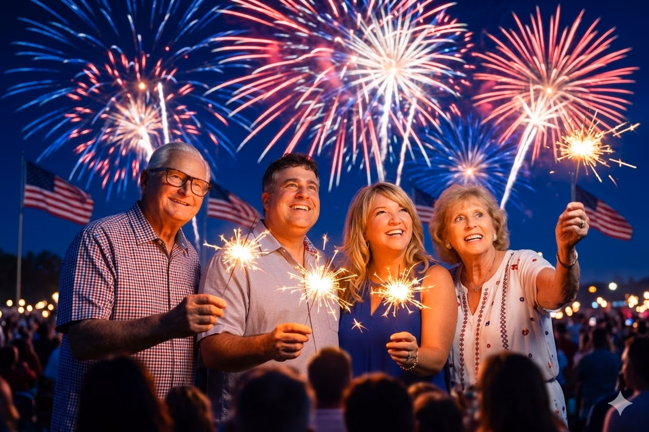 Experiential Photo Booth Activation Beverly Hills Guide - Lucky Frog Photo Marketing Fourth Of July