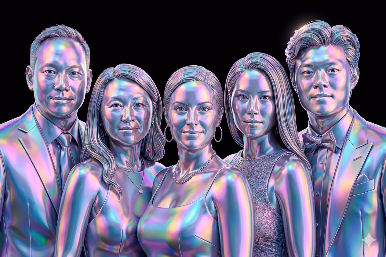 Holographic Portrait Material