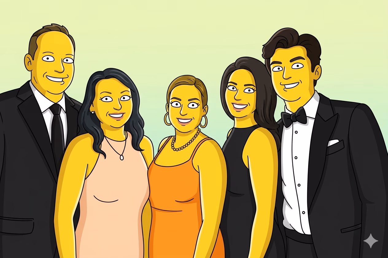Next-gen AI photo lab - Lucky Frog Photo Marketing style of the Simpsons style of the Simpsons. style of the Simpsons.