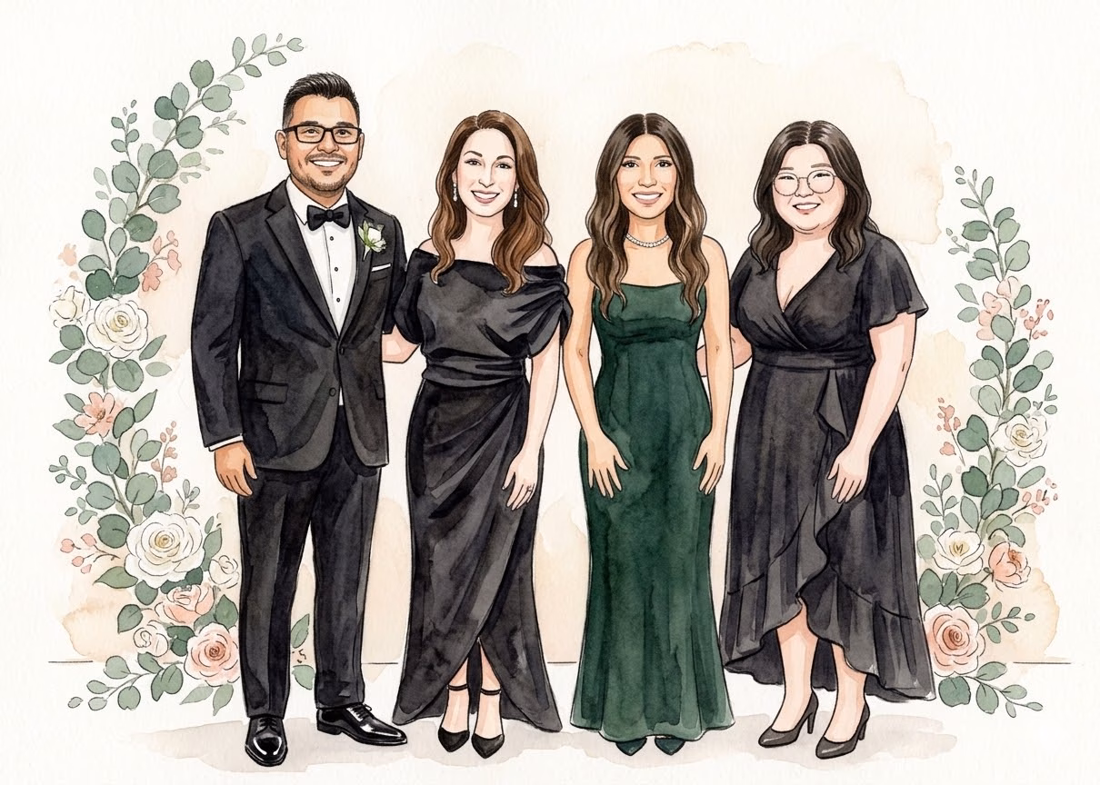 Next-gen AI photo lab - Lucky Frog Photo Marketing watercolor wedding 1 watercolor wedding