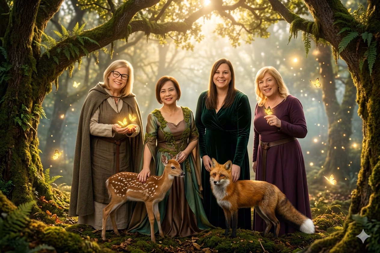 Anime Expo LA AI Photo Booth Experience: What to Verify - Lucky Frog Photo Marketing Fantasy Forrest High Fantasy Middle Earth Adventure