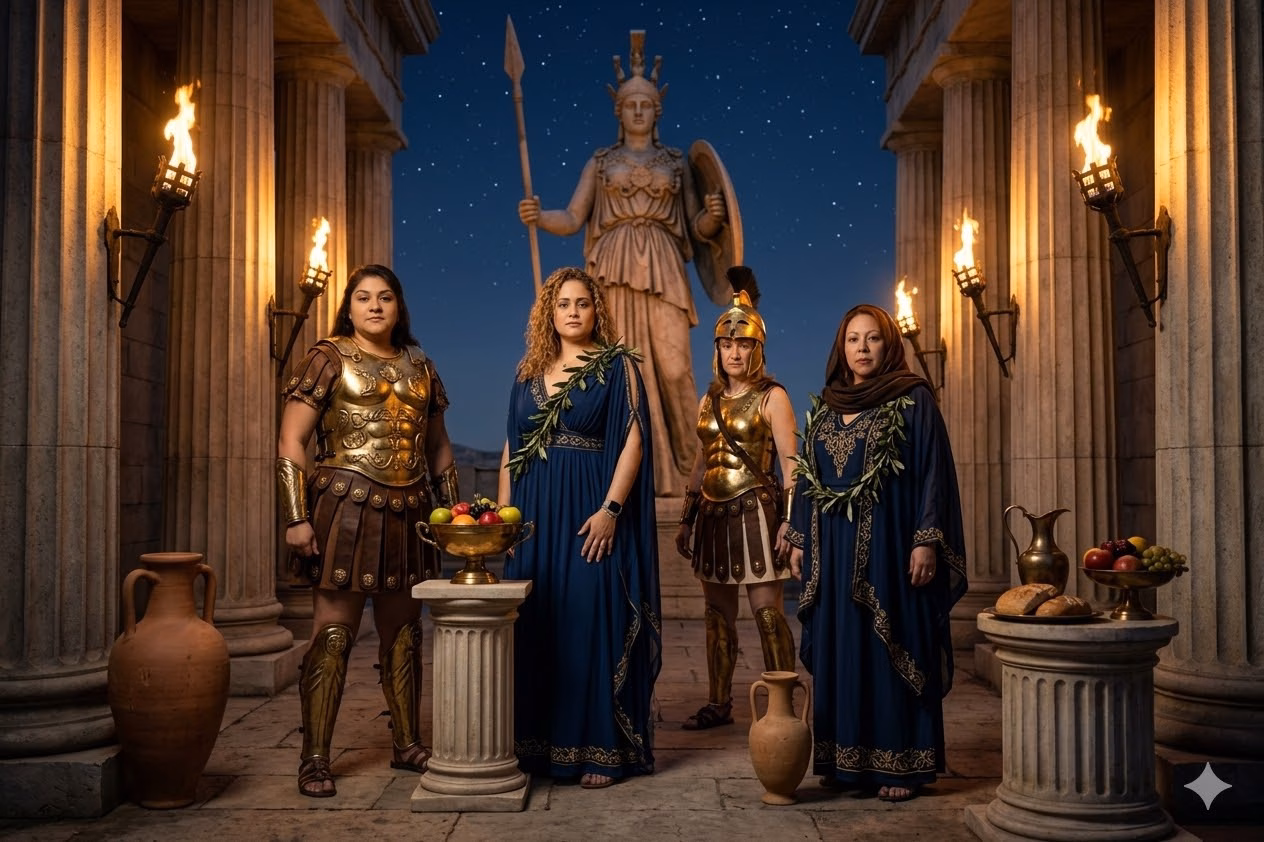 AI Photo Booth Beverly Hills Waldorf Astoria Guide - Lucky Frog Photo Marketing Greek Night Mythic Legends Greek Divine Grandeur