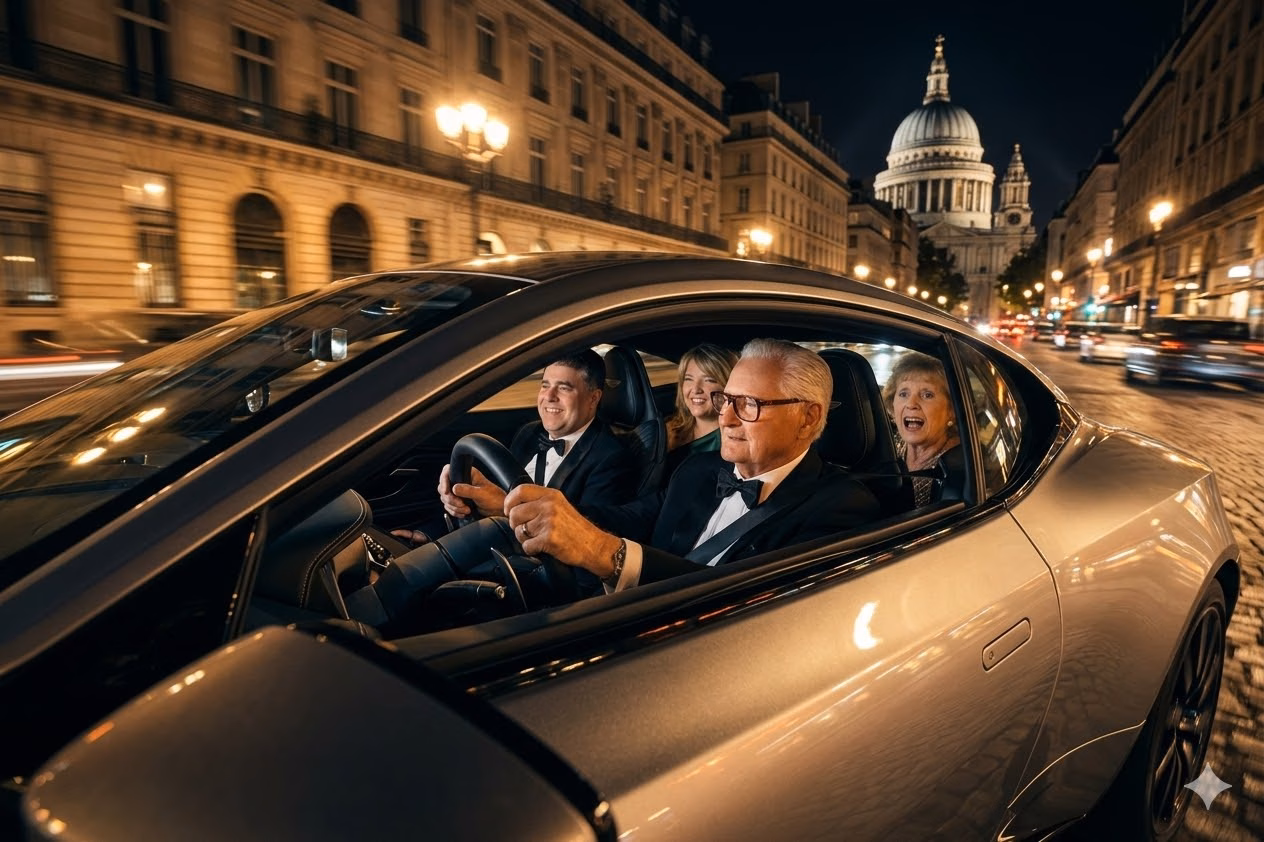 Luxury Car Sophisticated Action Tuxedos & Luxury