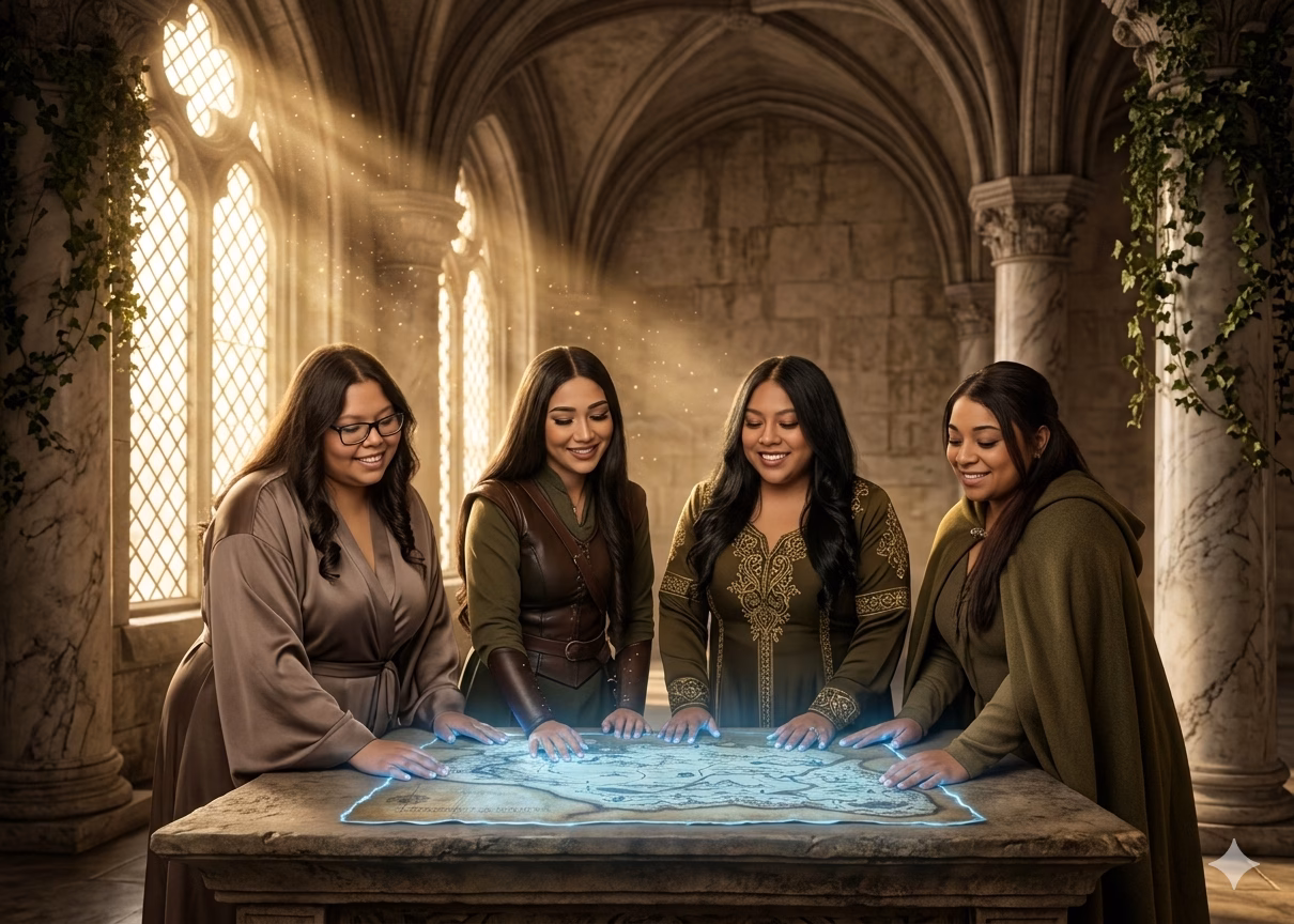 Anime Expo LA AI Photo Booth Experience: What to Verify - Lucky Frog Photo Marketing War Plans in a castle High Fantasy Middle Earth Adventure
