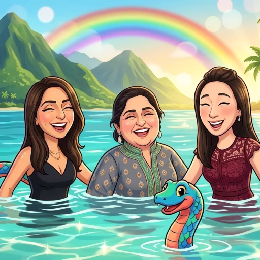 Hawaiian theme in water Hawaiian theme in water Hawaiian theme in water