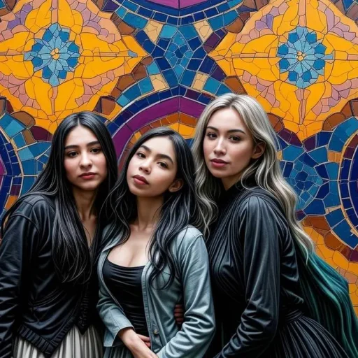 Case Study: Successful Corporate Photo Booth Activations in Irvine - Lucky Frog Photo Marketing modern-mosaic-art-group-with-art-background_orig