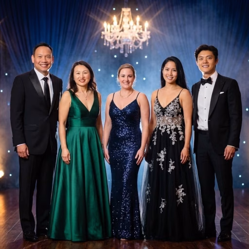 Photo Booth Laguna Beach - Lucky Frog Photo Marketing prom portrait background is Blue Stage with Sparkling Lights and Smoky Atmospher prom portrait background is Blue Stage with Sparkling Lights and Smoky Atmospher prom portrait background is Blue Stage with Sparkling Lights and Smoky Atmospher