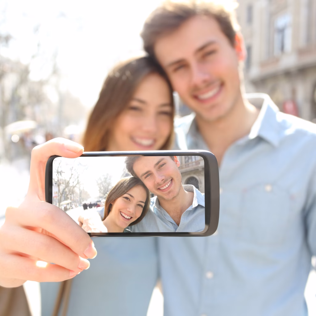 snap a selfie